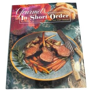 Gourmets In Short Order Cookbook